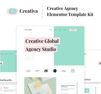 Creativa - Creative Agency Elementor Template Kit