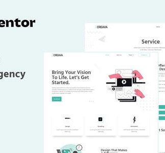 Creava - Creative Agency Elementor Template Kit