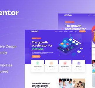 Creavo - Creative Agency & Digital Marketing Elementor Template Kit