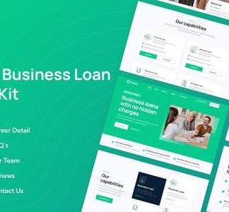 Credia | Banking & Business Loan Elementor Template Kit