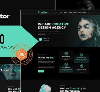 Criativo - Creative Agency & Portfolio Elementor Template Kit