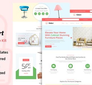 Cutbert - Furniture Store Elementor Pro Template Kit