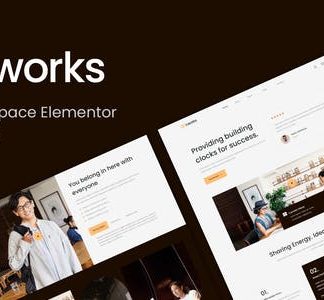 Cworks - Coworking Space Elementor Template Kit