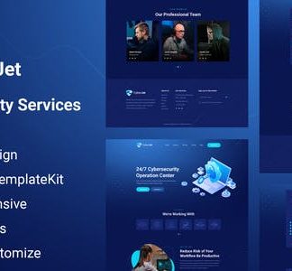 CyberJet - Web Security Elementor Template Kit