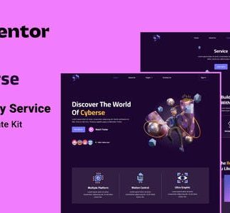 Cyberse - Virtual Reality Service Elementor Template Kit