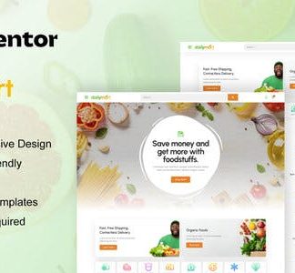 DailyMart - Grocery Store Elementor Template Kit