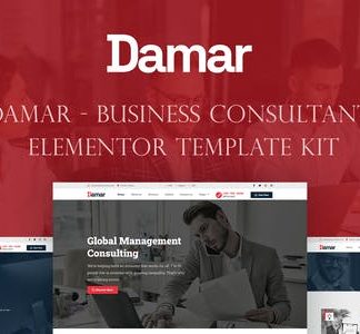 Damar - Business Consultant Elementor Template Kit