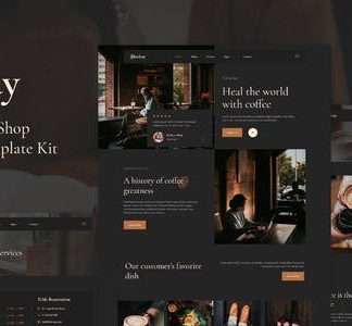 Dankuy - Cafe & Coffee Shop Elementor Template Kit