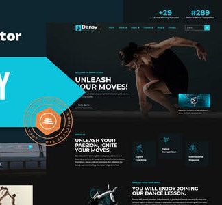 Dansy - Dance Studio Elementor Pro Template Kit