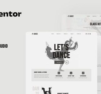 Danze - Dance Studio School Elementor Template Kit