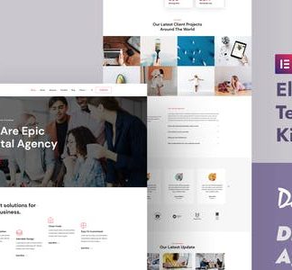 Darcy - Creative Agency Elementor Template Kit