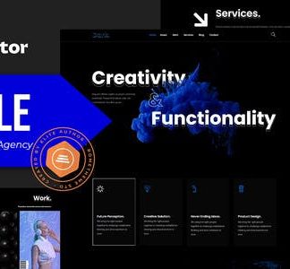 Darkle - Creative & Digital Agency Elementor Template Kit
