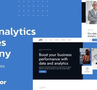 Dataprime - Data Analytics Services Elementor Template Kit