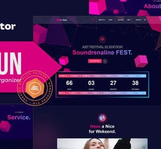 DeeFun - Festival & Event Organizer Elementor Template Kit