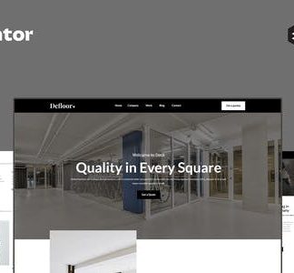 Defloor - Floor Company Elementor Pro Full Site Template Kit