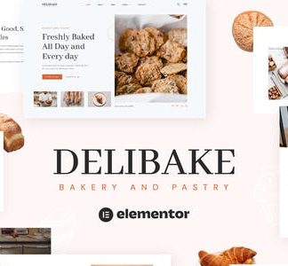 Delibake - Bakery and Pastry Elementor Template Kit