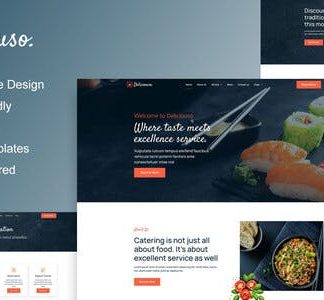 Deliciouso - Catering & Restaurant Elementor Template Kit