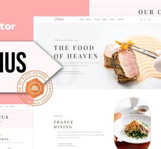 Delicius - Restaurant Elementor Template Kit