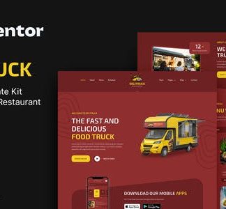 Delitruck – Food Truck & Restaurant Elementor Template Kit