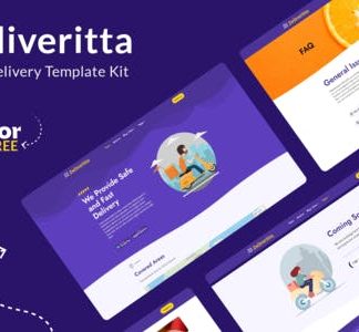 Deliveritta - Food Delivery Elementor Template Kit
