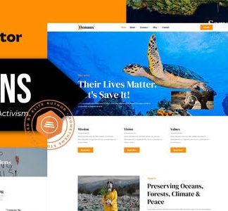 Demans - Petitions & Social Activism Elementor Pro Template Kit