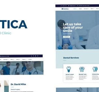 Dentica - Dental Clinic Elementor Template Kit