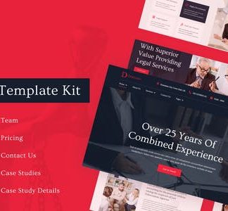 Deprouse - Law Firm & Lawyer Elementor Template Kit