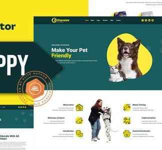 Depuppy - Pet Training Elementor Template Kit