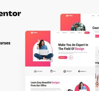 Designes - Online Design Course Elementor Template Kit