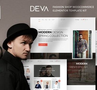 DEVA - Fashion Store WooCommerce Elementor Template Kit