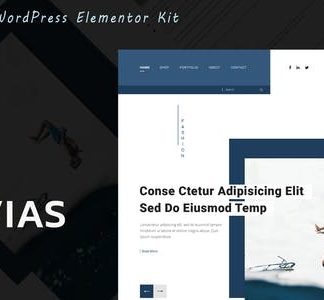 Devias - Blog & Magazine Elementor Pro Template Kit