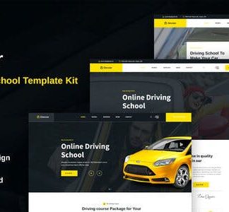Devore - Driving School Elementor Template Kit