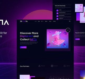 Devvata – NFT Portfolio Elementor Template Kit