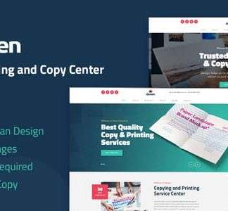 Dexen - Printing & Copy Center Elementor Template Kit
