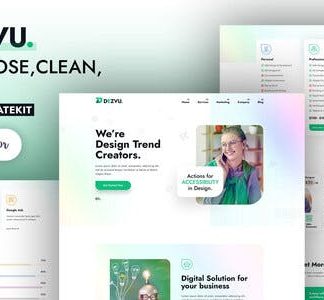 DezVu – Creative Agency Elementor Template Kit