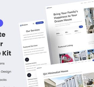 Dhalem Real Estate Elementor Template Kit
