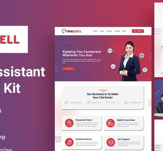DialCell - Call Center Services & Telemarketing Elementor Template Kit