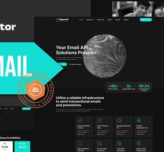 Digemail - API Solutions & Services Elementor Pro Template Kit