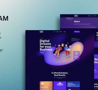 Digidream - IT Solutions Company Elementor Template Kit