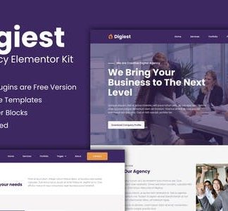Digiest - Creative Agency Elementor Kit