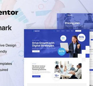 Digimark - Digital Marketing Agency Elementor Pro Template Kit