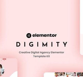Digimity - Creative Digital Agancy Elementor Template Kit