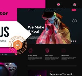 Digious - Virtual Reality Services Elementor Template Kit