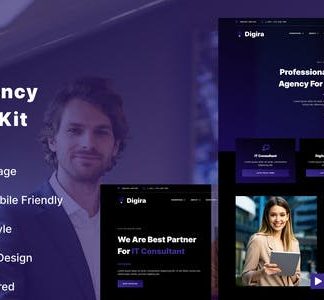 Digira - Digital Agency Services Elementor Template Kit