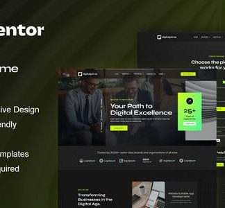 DigitalPrime - Digital Agency Elementor Template Kit