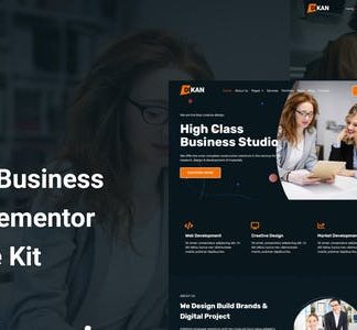 Dikan - Creative Business Studio Elementor Template Kit