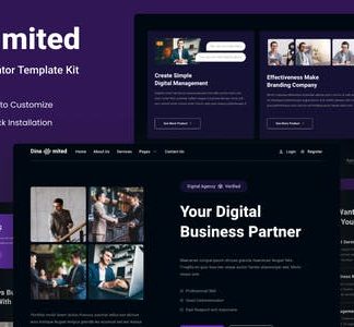 Dinamited - Digital Marketing & Business Elementor Template Kit