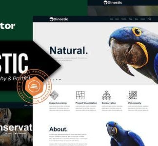Dinostic - Animal Photography & Portfolio Elementor Template Kit