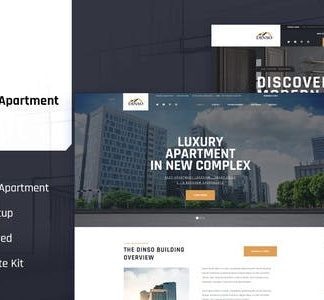 Dinso - Single Property & Apartment Elementor Template Kit