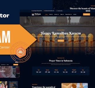 Dirham - Mosque & Islamic Center Elementor Pro Template Kit